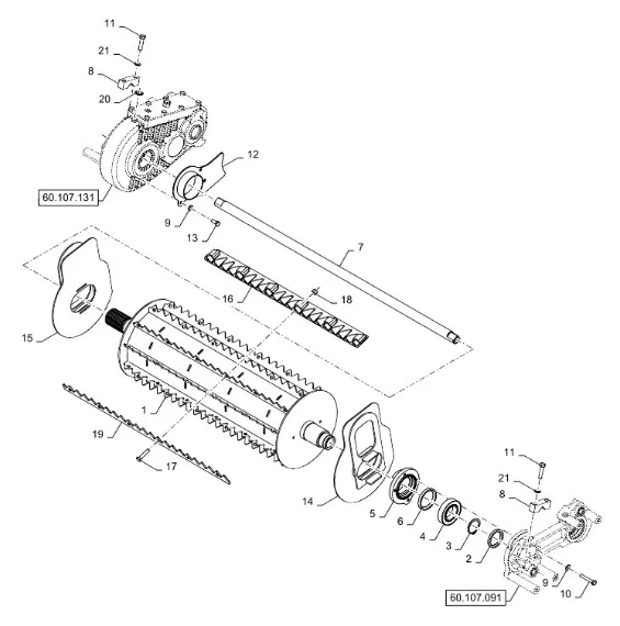 51498044 - Измельчительный барабан