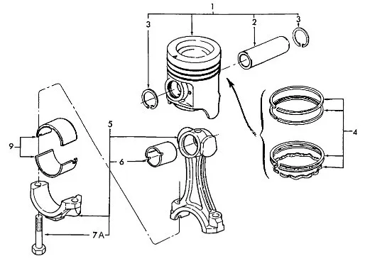 87790328 - Комплект шатунных вкладышей